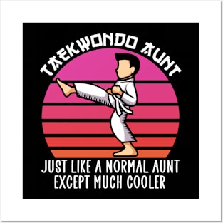 taekwondo aunt except much cooler Posters and Art